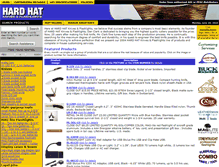Tablet Screenshot of hardhatusa.com